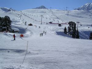 Location La Plagne : Vue du Balcon